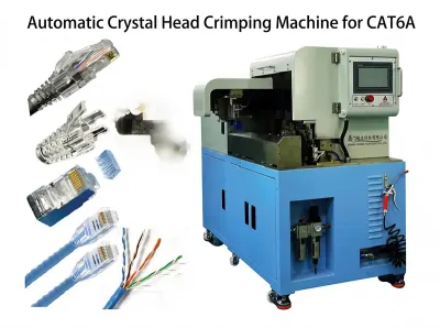 Автоматический станок для обжима коннекторов RJ45 CAT6A WPM-CAT6A