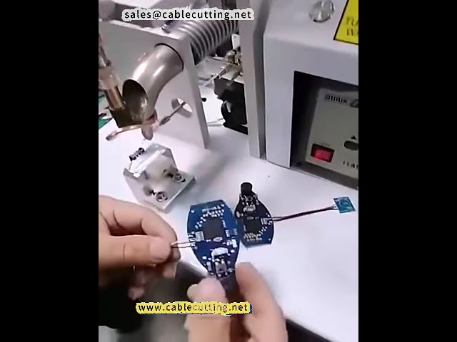 Automatic USB Type-C Cable Wire Soldering Machine