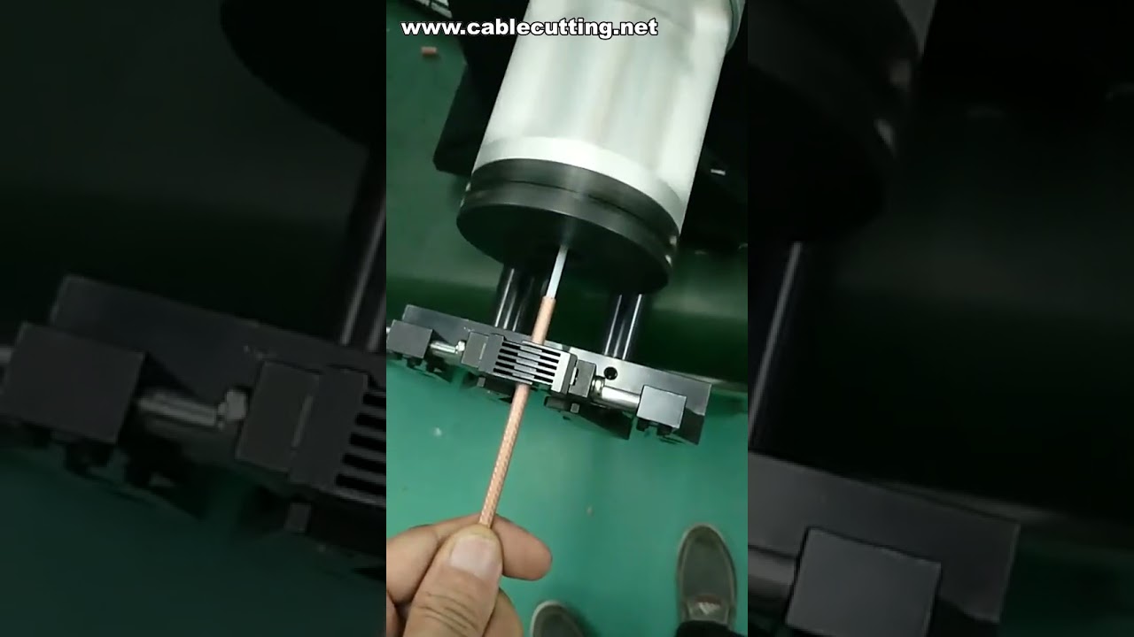 Роторный станок для зачистки проводов, силовых и коаксиальных кабелей
