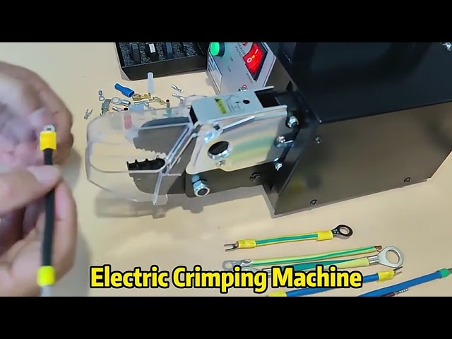 Electric Crimping Machine for RCCN Circular-O Type-Y Cold Press Terminals