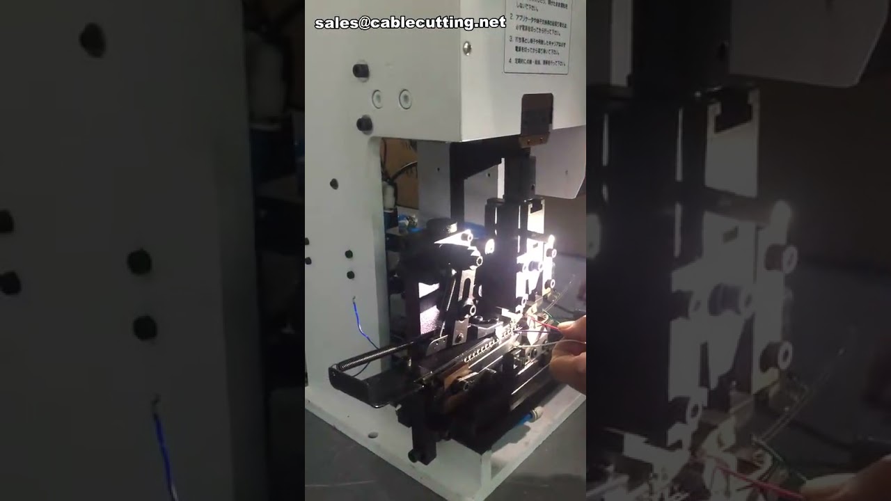 Станок для резки, зачистки и обжима проводов | Универсальная машина Crimper Stripper