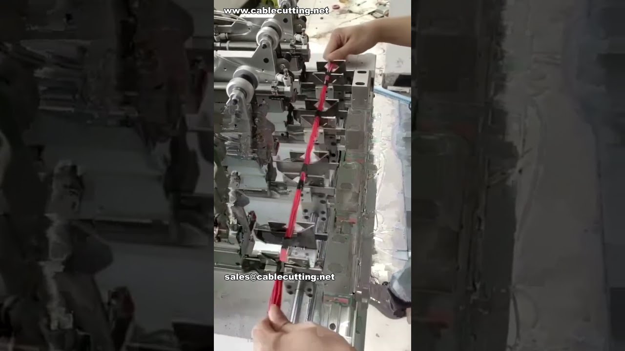 Машина для точечной обмотки кабелей Ø6-18 мм | 4 точки обмотки | Заводское видео