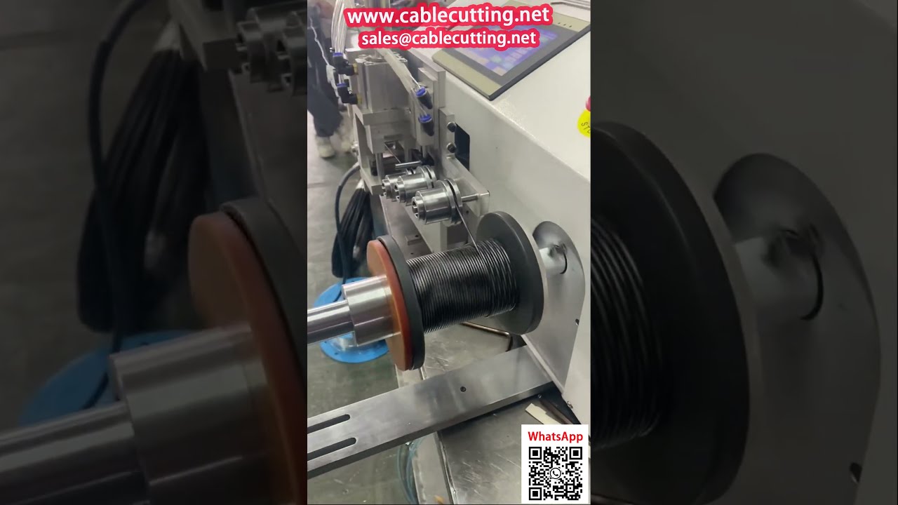 5-в-1 автомат для обработки провода: счетчик витков, укладка, бухтовка, резка