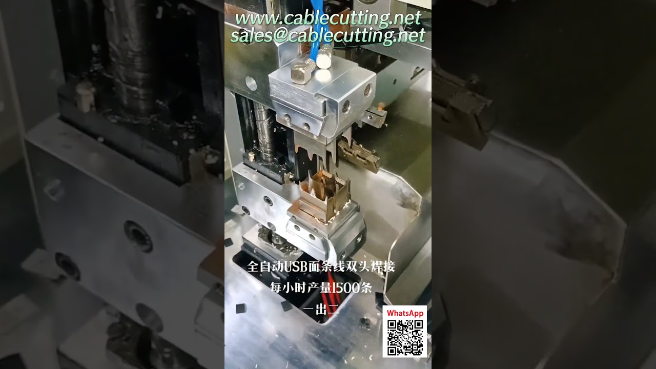 Автоматический станок для зачистки и резки проводов с USB-программированием