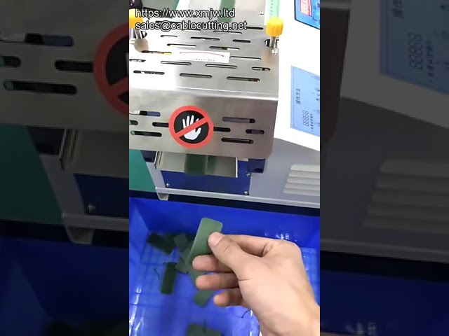 Автоматическая машина для резки ленты-липучки с перфорацией из целлофана