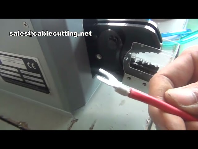 Pre-Insulation Terminal Crimping Machine | Automatic Terminal Crimper