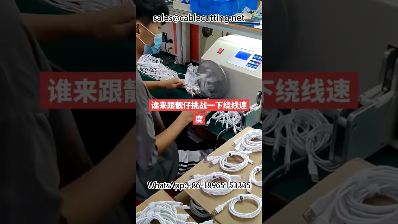 Wire Harness Winding and Tying Machines for Factory Automation