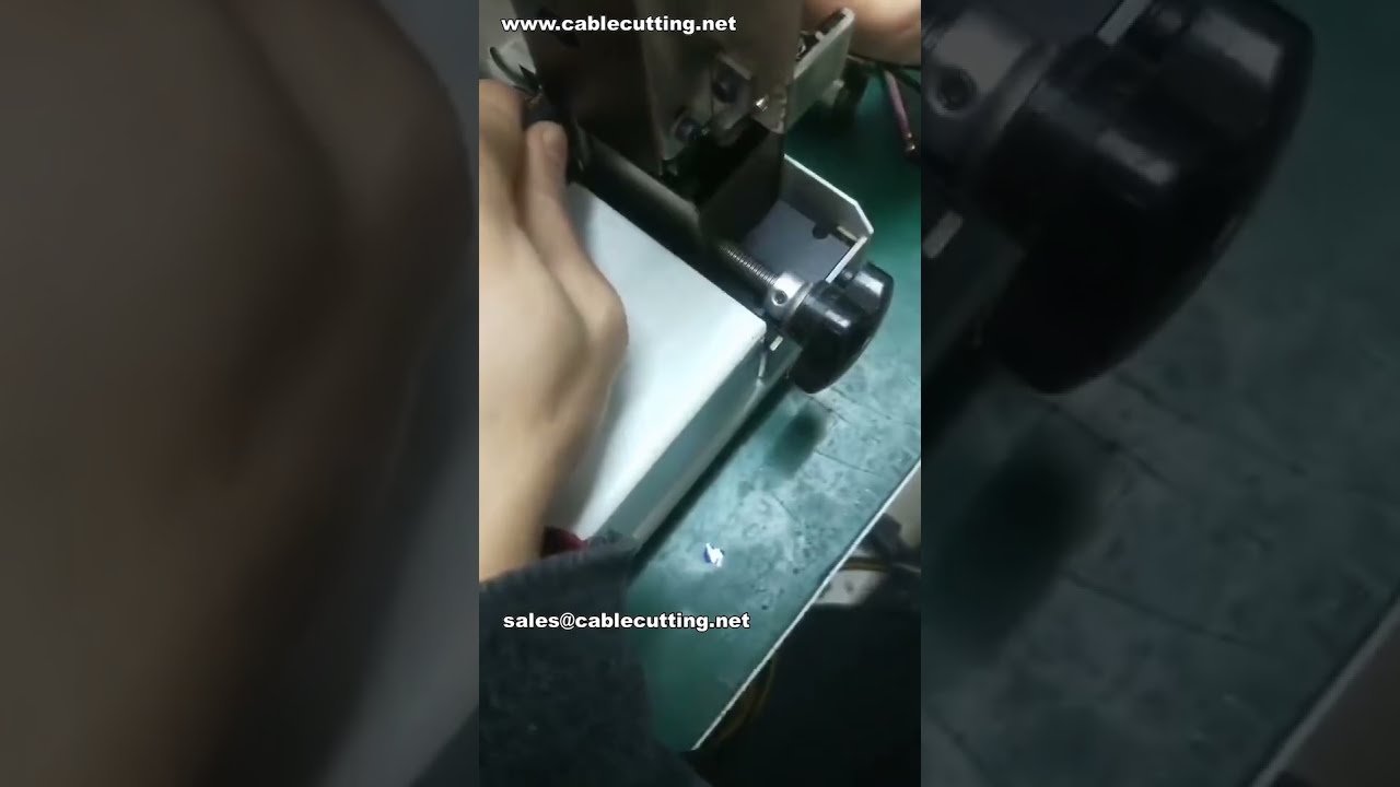 Машина для точечной оклейки оплеточных соединений # Автоматизация цеха