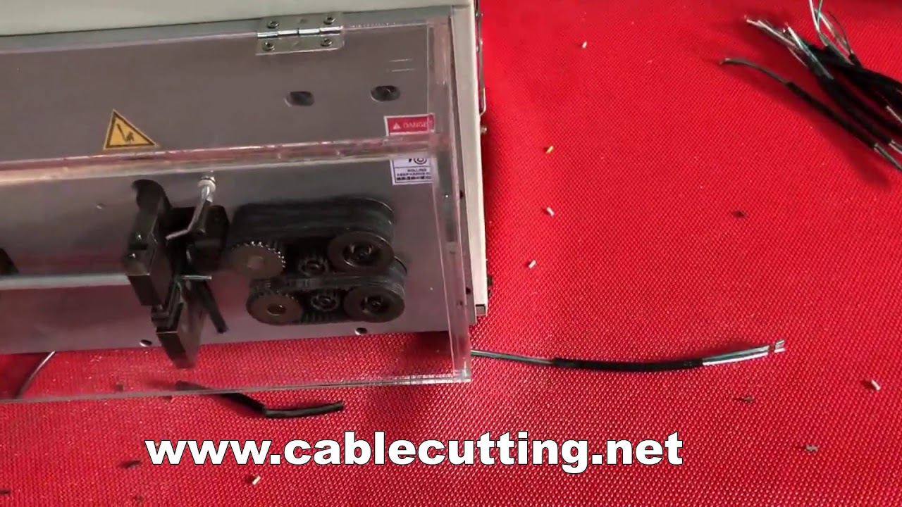 Станок для зачистки и резки провода | www.cablecutting.net
