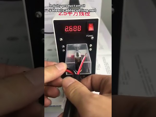 Автоматический станок для снятия изоляции проводов | Высокоточная машина для зачистки