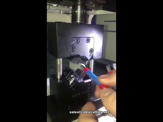 Обжимной станок для клемм с квадратной матрицей без смены оснастки