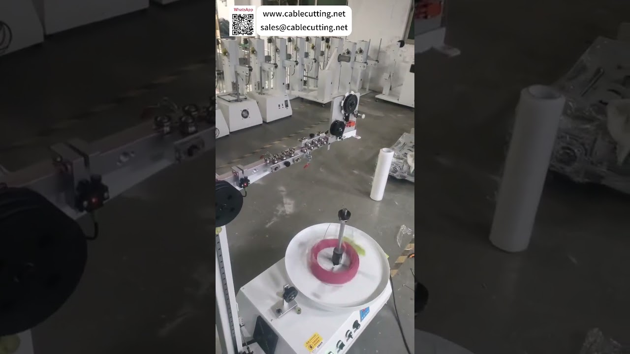 Автоматическая размоточная машина с переменной скоростью для сверхтонких проводов — защита от узлов и заторов (кратко)