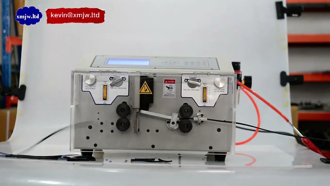 Automatic Cutting and Stripping Machine for Automotive 2-Core Flat Twin Sheath Cable