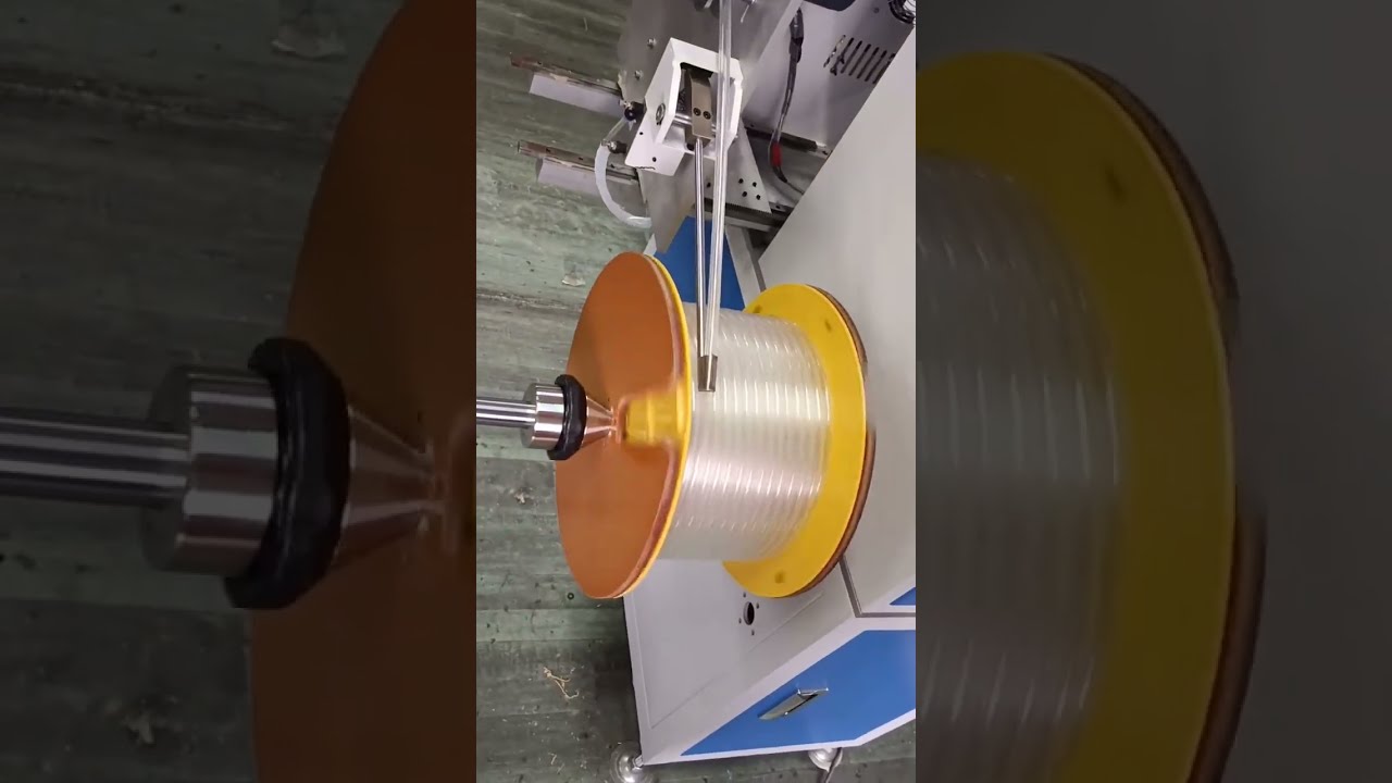 Automatic Meter Counting, Sorting, Cutting, Tube Winding & Coiling All-in-One Machine for Soft Wire