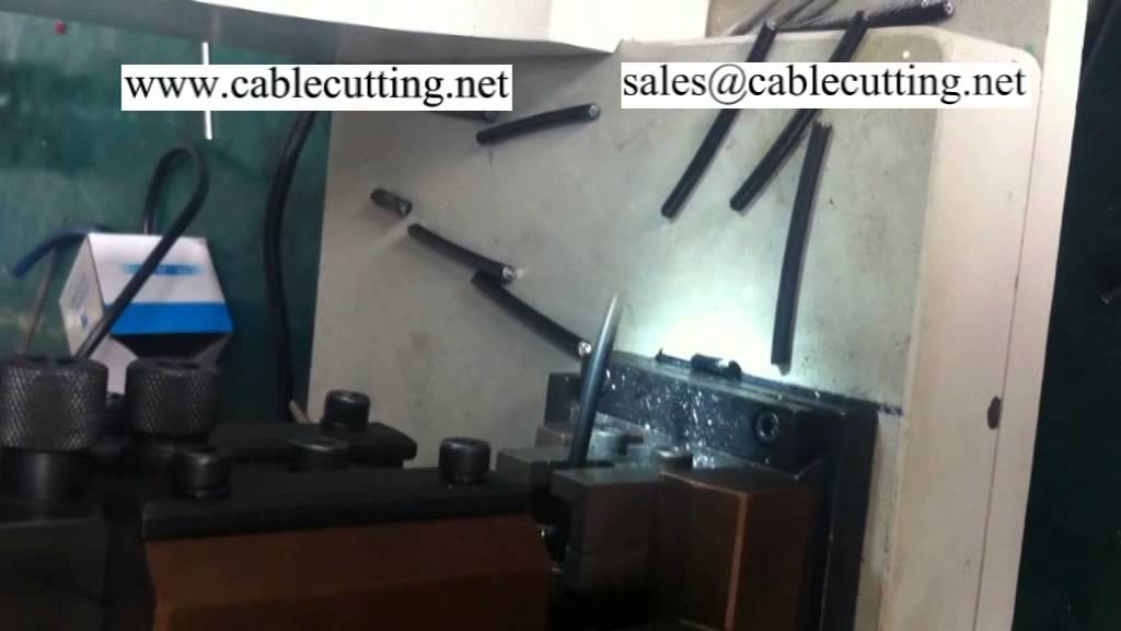 Станок для резки стальной проволоки: смотрите в действии | cablecutting.net