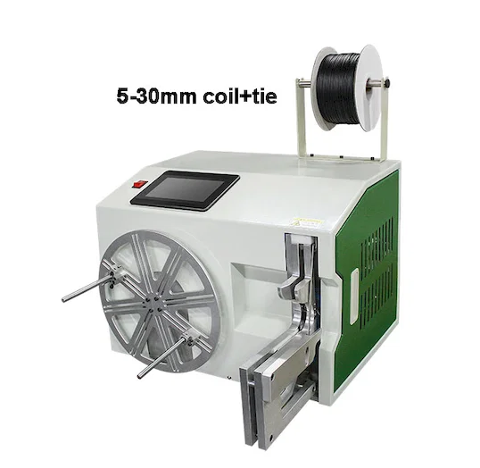 Автоматический станок для перемотки и обвязки проводов WPM-212A - Машина для намотки и обвязки кабеля